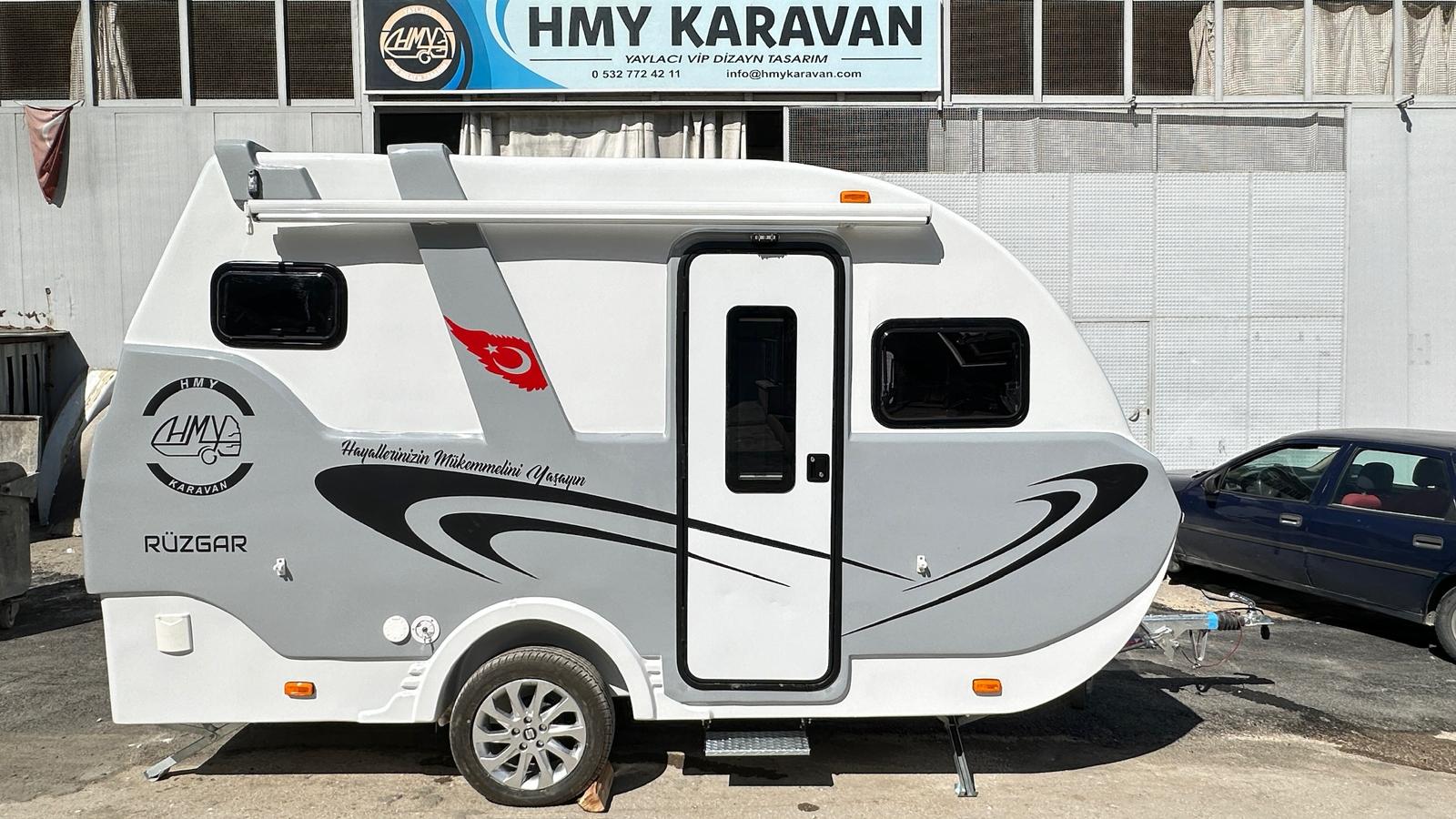 01 belgeli monoblok çekme karavan 